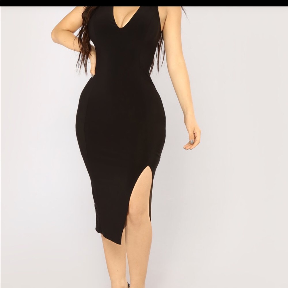 Black Fashion Nova Dress